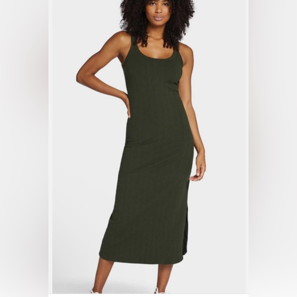 Vitamin A West Organic Rib Tank Dress Small